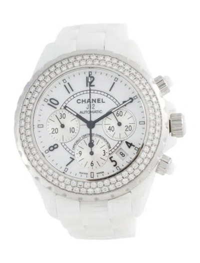 Pre-owned Chanel J12 Watch, 41mm In Multicolor