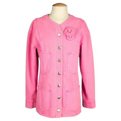 Pre-owned Chanel Jacket Spring 2021 In Pink