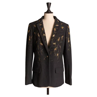 Pre-owned Chanel Jacket 'une Ferme � Paris' By Karl Lagerfeld Spring 2010 In Black