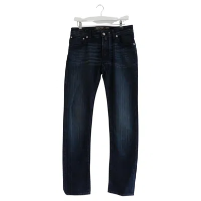 Pre-owned Chanel Jacob Cohen Limited Edition 622 Tailored Jeans Size 31 Dark Denim In Black
