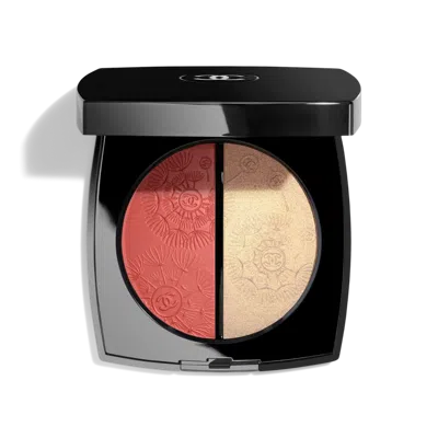Chanel Jardin Imaginaire Blush And Highlighter Duo - Gold And Peach