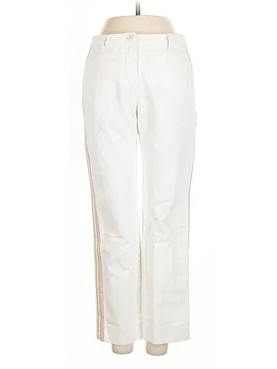 Pre-owned Chanel Jeans In White