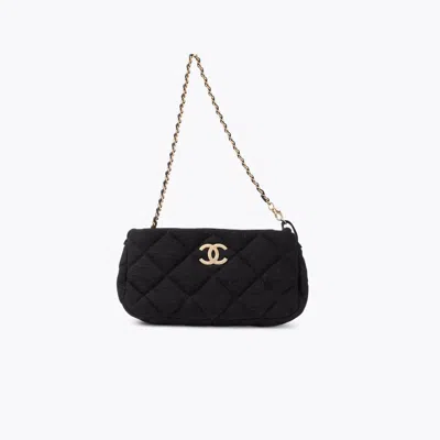 Pre-owned Chanel Jersey Cc Shoulder Bag