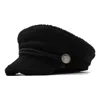 Chanel Joan Elkayam Women's Black Boucle Baker Boy Hat In Black