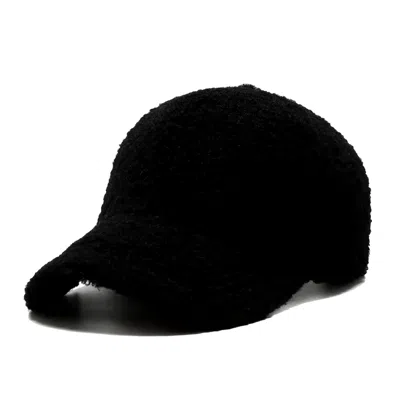 Chanel Joan Elkayam Women's Black Boucle Textured Cap