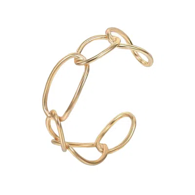 Chanel Joan Elkayam Women's Gold Chain Bangle Bracelet