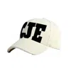 Chanel Joan Elkayam Women's Neutrals / Black Off White C J E Corduroy Textured Cap In Black