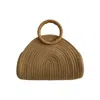 Chanel Joan Elkayam Women's Neutrals Classic Woven Summer Beach Bag