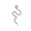 Chanel Joan Elkayam Women's Silver Crystal Snake Brooch In Silver
