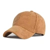 Chanel Joan Elkayam Women's Yellow / Orange / Brown Silver Cje Embellished Ginger Beige Corduroy Cap In Yellow/orange/brown