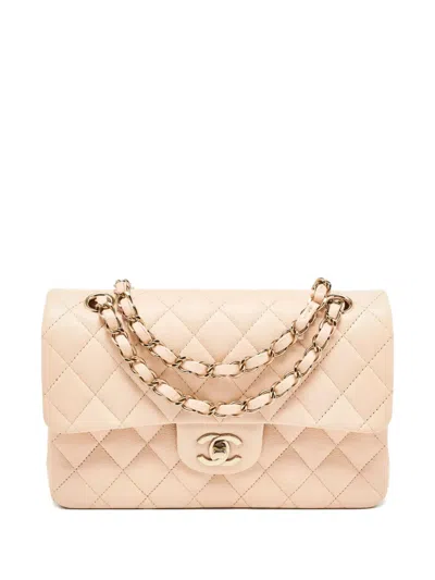 Pre-owned Chanel Jumbo Double Flap Shoulder Bag In Neutral