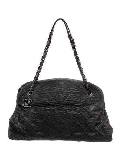 Pre-owned Chanel Just Mademoiselle Tote In Black