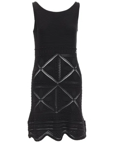 Pre-owned Chanel Knit Pointelle Dress
