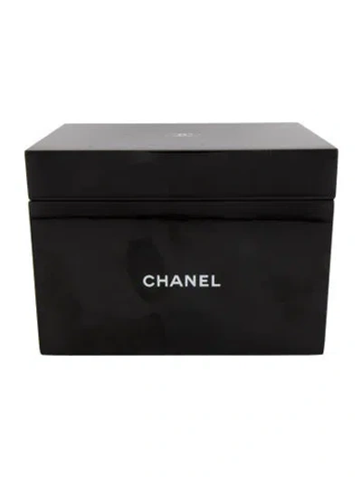 Pre-owned Chanel La Boîte Laquée Beauty Box In Black