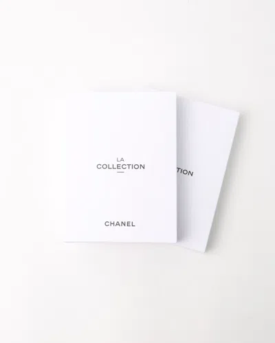 Pre-owned Chanel La Collection Memo Pad And Sticky Note Set