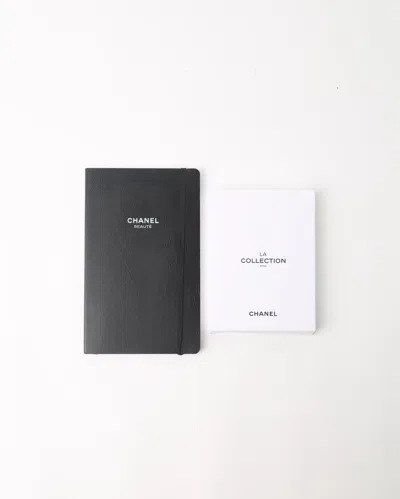 Pre-owned Chanel La Collection Sticky Pad And Notebook Set