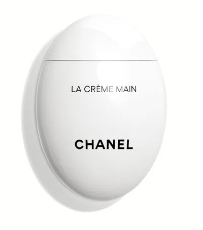 Chanel La Crème Main Nourish-soften-illuminate In White