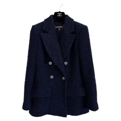 Pre-owned Chanel La Pausa New 2019 Cruise Tweed Jacket In Black