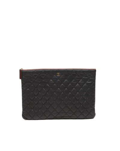 Pre-owned Chanel Laptop Case, Size 13-inch In Black