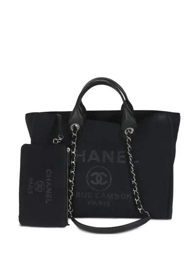 Pre-owned Chanel Large Deauville Tote Bag
