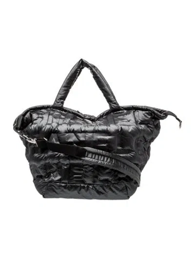 Pre-owned Chanel Large Doudoune Tote In Black