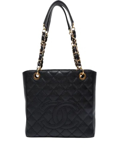 Pre-owned Chanel Large Mark Shoulder Bag In Black