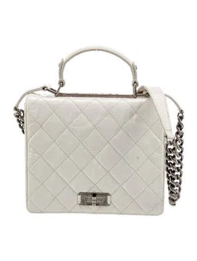 Pre-owned Chanel Large Rita Flap Bag In Neutral