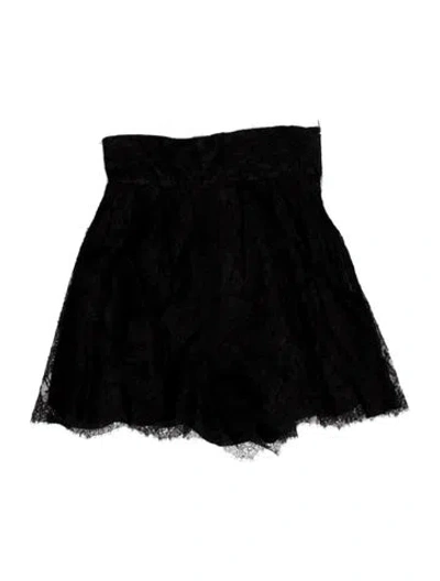 Pre-owned Chanel Late 1980's - Early 1990's Mini Shorts In Black