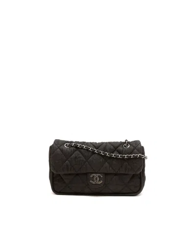 Chanel Le Marais Single Flap Bag In Black