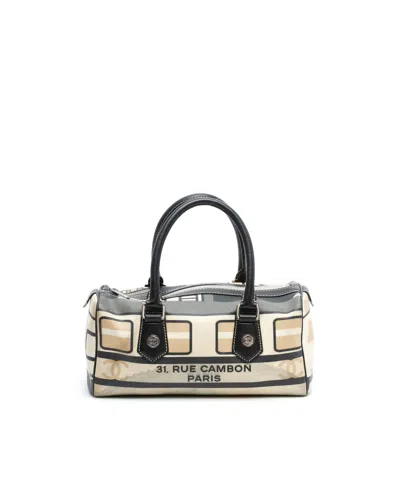 Chanel Le Train Boston Bag In Multi