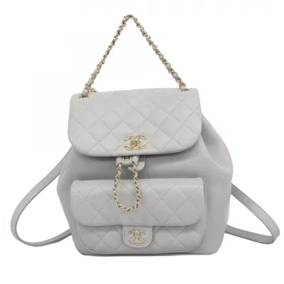 Pre-owned Chanel Leather Backpack () In Multi