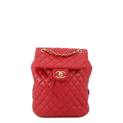 Pre-owned Chanel Leather Backpack () In Multi