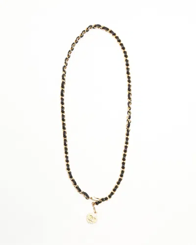 Pre-owned Chanel Leather Chain Belt In Multi
