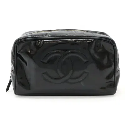Pre-owned Chanel Leather Clutch Bag () In Black