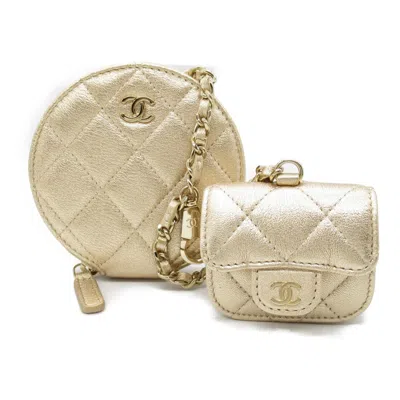 Pre-owned Chanel Leather Coin Purse/coin Case () In Multi