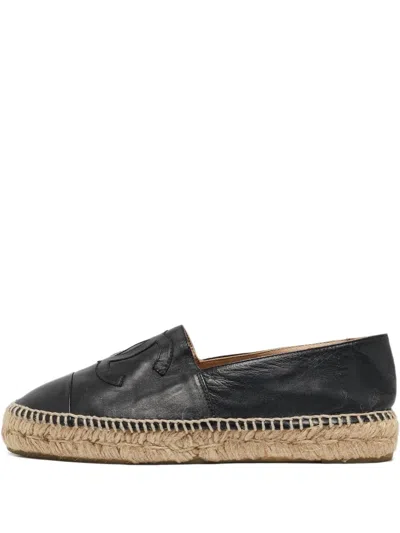 Pre-owned Chanel Leather Espadrilles