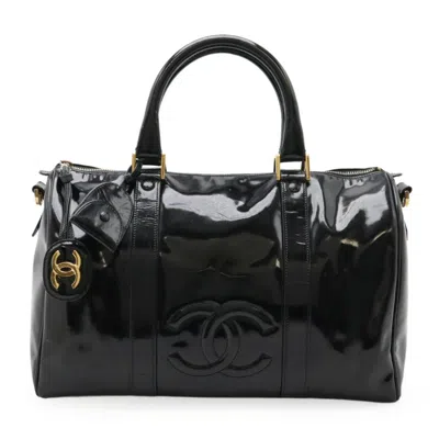 Pre-owned Chanel Leather Handbag () In Black