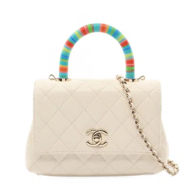 Pre-owned Chanel Leather Handbag () In Multi