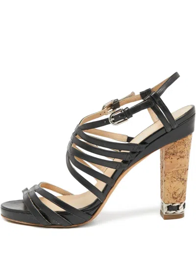 Pre-owned Chanel Leather Heeled Sandals
