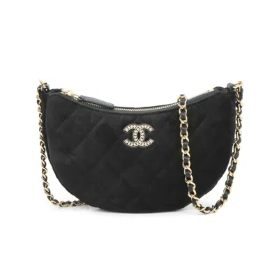 Pre-owned Chanel Leather Leather Shoulder Bag () In Black