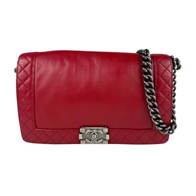 Pre-owned Chanel Leather Metal Shoulder Bag () In Multi