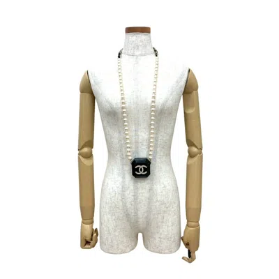 Pre-owned Chanel Leather Necklace () In Multi