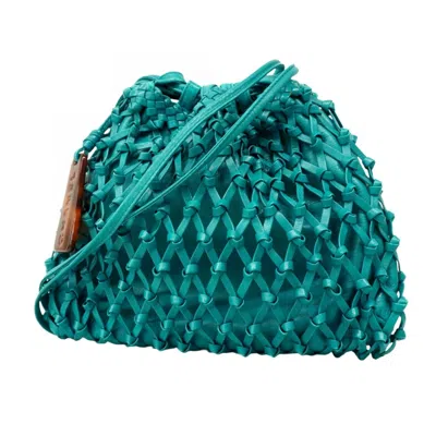 Pre-owned Chanel Leather Shoulder Bag () In Blue