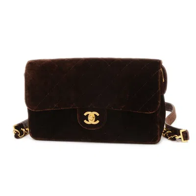 Pre-owned Chanel Leather Shoulder Bag () In Brown