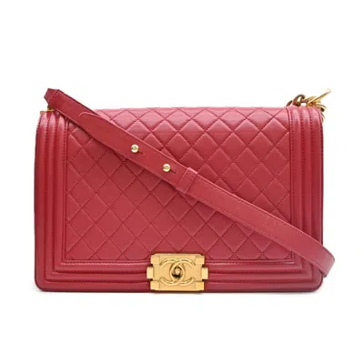 Pre-owned Chanel Leather Shoulder Bag () In Multi