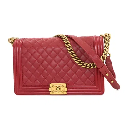 Pre-owned Chanel Leather Shoulder Bag () In Multi