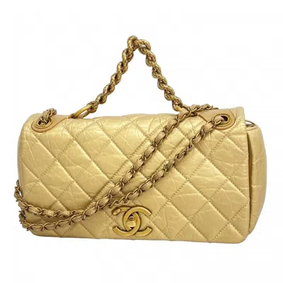 Pre-owned Chanel Leather Shoulder Bag () In Multi