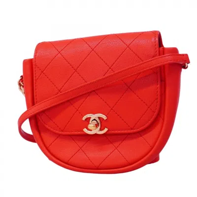 Pre-owned Chanel Leather Shoulder Bag () In Multi