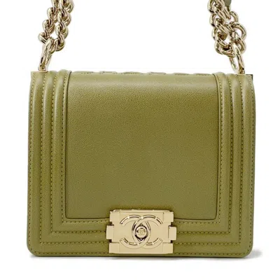 Pre-owned Chanel Leather Shoulder Bag () In Multi