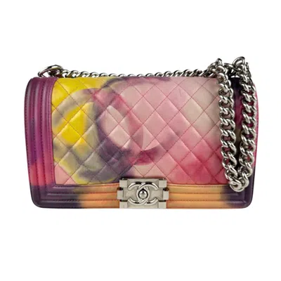 Pre-owned Chanel Leather Shoulder Bag () In Multi